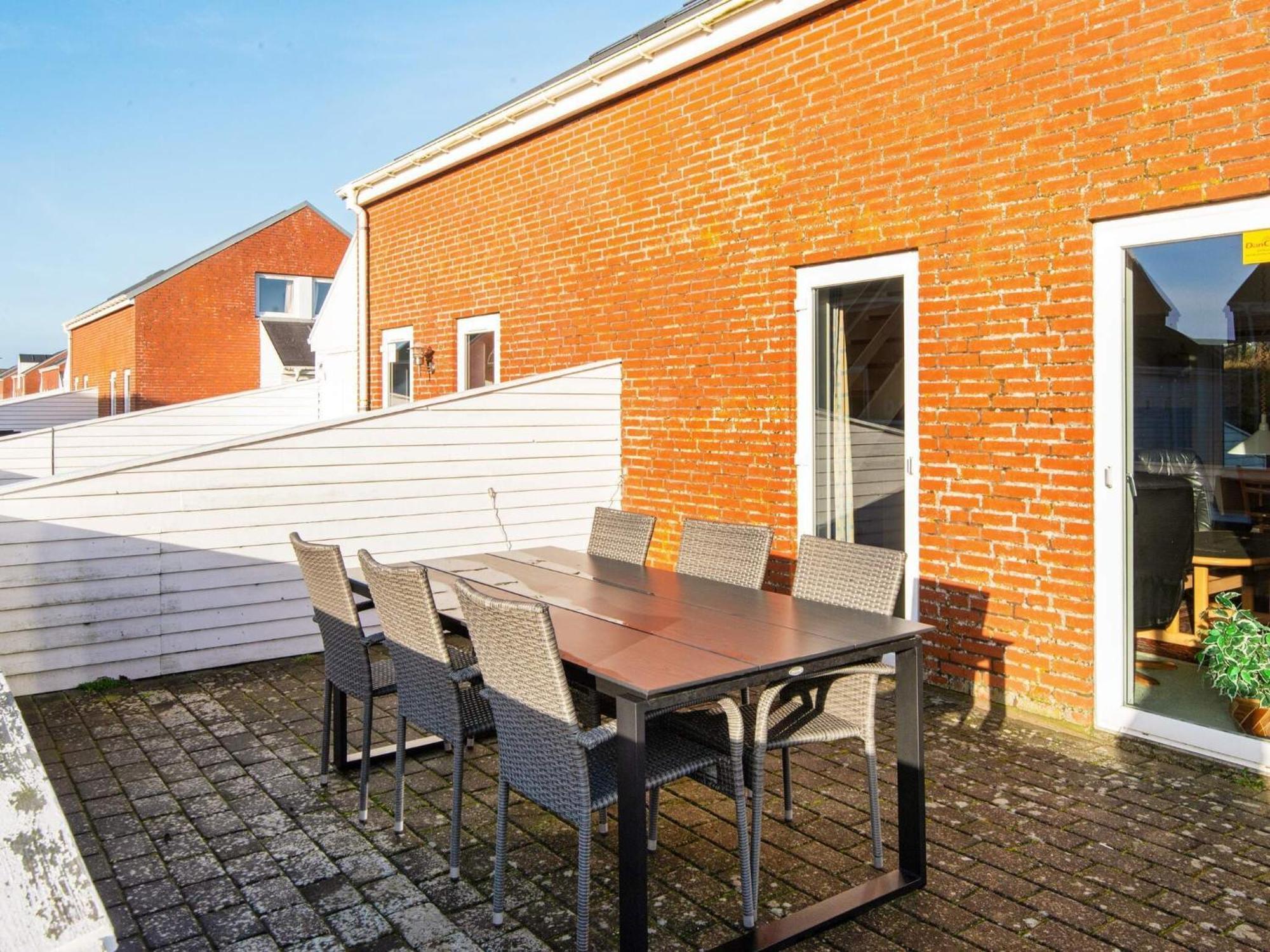 8 Person Holiday Home In R M Sonderby  Bagian luar foto